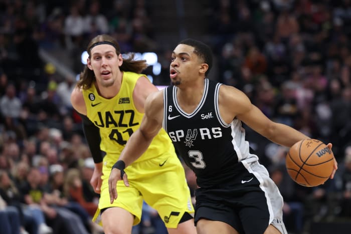 Only five players from the 2019 Draft Class have scored more points than Keldon Johnson.